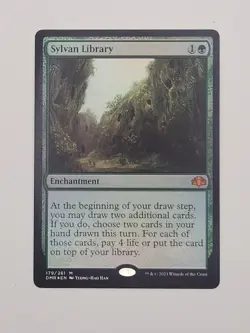 Sylvan Library Dominaria Remastered Foil - Image 1