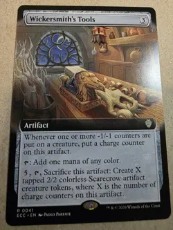 Wickersmith's Tools - (Extended Art) Commander: Lorwyn Eclipsed Regular - Mtg - Image 1