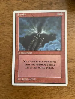 MTG Smoke, 4th edition MP MAGIC THE GATHERING - Image 1