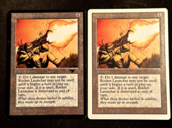 MTG 2x Rocket Launcher Antiquities & Revised Magic the Gathering - Image 1
