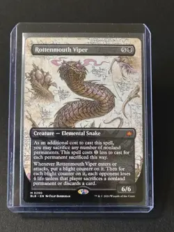 Rottenmouth Viper (Borderless) Bloomburrow Regular - Image 1