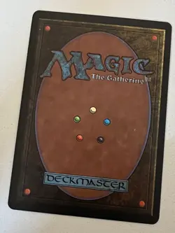 Magic the Gathering MTG Beta Wall of Bone NM (Beta Bob) - Image 2