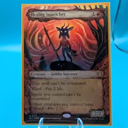 Hexing Squelcher (Showcase) Lorwyn Eclipsed Foil R0317 NM - Image 1