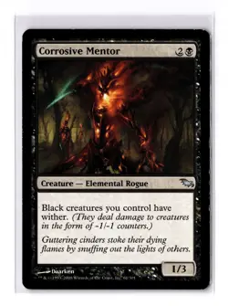 MTG - Corrosive Mentor 61/301 Shadowmoor Regular - LP - Magic The Gathering - Image 1