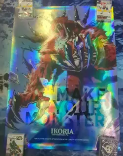 💥 Ikoria: Lair of Behemoths MTG FOIL Poster WPN Store Snapdax, Apex of the Hunt - Image 1