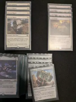 MTG Modern Deck - Hammer Time - Colossus Hammer - Shadow spear + Sleeves - Image 1