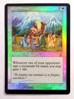 Sanctimony *FOIL* - MtG Urza's Destiny [UDS] - Near Mint NM - Image 1