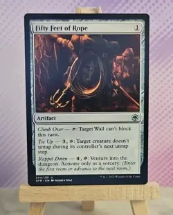 MTG: Fifty Feet of Rope 244/281 - Adventures in the Forgotten Realms - NM - Image 1
