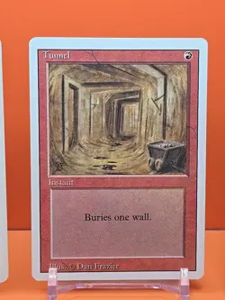 🔴🔴🔴 (4) 1994 MAGIC The Gathering TUNNEL REVISED 3RD EDITION PLAYED 🔴🔴🔴2 - Image 4