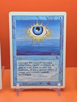 🔵🔵🔵 (4) 1994 MAGIC The Gathering THOUGHTLACE REVISED 3RD EDITION PLAYED 🔵🔵2 - Image 4