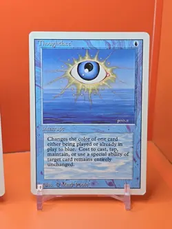 🔵🔵🔵 (4) 1994 MAGIC The Gathering THOUGHTLACE REVISED 3RD EDITION PLAYED 🔵🔵2 - Image 5