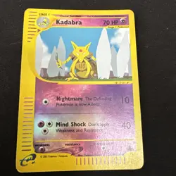 Kadabra - 69/144 - Pokemon Skyridge Reverse Holo Rare Card MP - Image 2