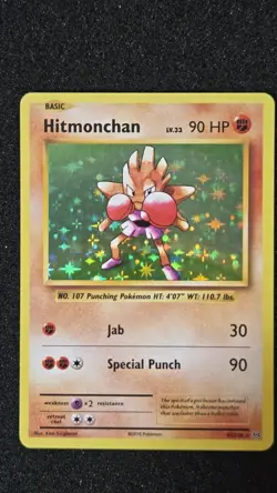 TCG Pokemon Hitmonchan 62/108 Holo XY - Evolutions - Image 1