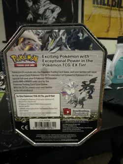 2012 Pokemon TCG Black & White Reshiram EX Tin Chest **Factory Sealed/English** 885493552850 - Image 3