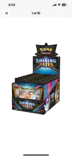 Pokemon Shining Fates Mad Party Collection Display x 6 - SEALED CASE - 48 Boxes 820650818684 - Image 4