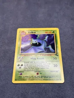 Pokemon TCG Golbat Fossil Set 34/62 Uncommon Unlimited - Image 4