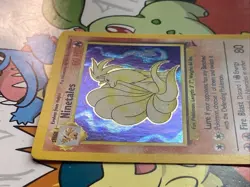 2000 Pokemon Base Set 2 Ninetales Holo Rare #13/130 LP - Image 3