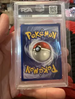 PSA 9 Mint Machoke 34/102 Pokemon 1999 Base Set - Image 2