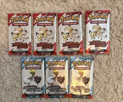 4 Destined Rivals & 3 Journey Together Fun Packs Pokemon TCG SEALED - Image 1