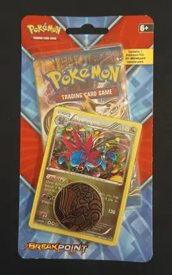 2016 Pokemon XY BreakPoint Hydreigon Checklane Blister Booster Pack Sealed - Image 1