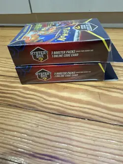 POKEMON Mystery Box Walmart Hanger (3 Booster Packs) SEALED Lot Of X2 - Image 3