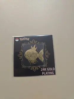 Magikarp - 24k Gold Plated Sticker - Pokemon Striking Popping Candy [Korean] - Image 1