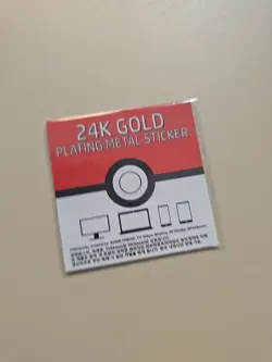 Magikarp - 24k Gold Plated Sticker - Pokemon Striking Popping Candy [Korean] - Image 2