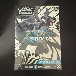 Pokemon Scarlet & Violet Black Bolt Booster Bundle Box 6 Packs 2025 - Image 1