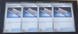 4x Night Stretcher Playset 061/064 Shrouded Fable - Pokemon TCG NM - Image 1