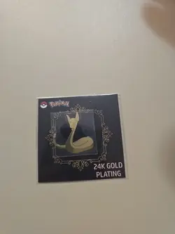 Dragonair 24k Gold Plated Pokemon Korean Sticker NM - Image 1