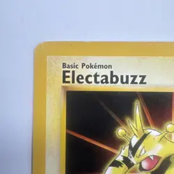 Electabuzz Pokemon WB #2 1999 First Movie Black Star Promo NM - Image 2
