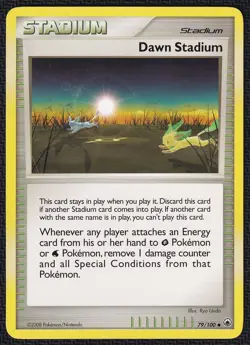 Pokemon Dawn Stadium 79/100 Uncommon DP Majestic Dawn - Image 1