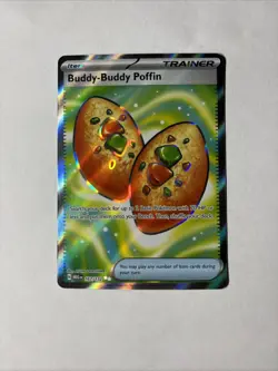 Pokemon TCG Buddy-Buddy Poffin 167/132 Mega Evolution NM - Image 1