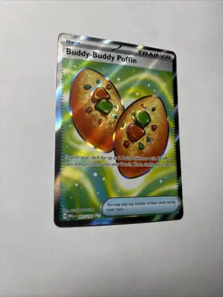 Pokemon TCG Buddy-Buddy Poffin 167/132 Mega Evolution NM - Image 3