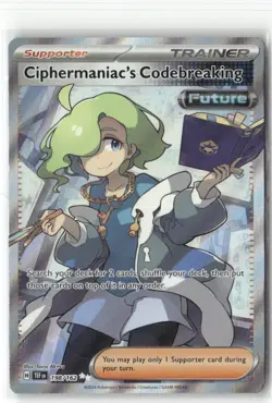 Pokemon Ciphermaniac's Codebreaking Ultra Rare SV05: Temporal Forces 198/162 - Image 1
