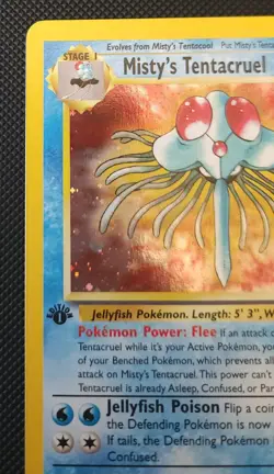 Pokemon Gym Heroes 1st Edition Misty's Tentacruel 10/132 - LP/NM - Image 2