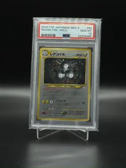 Pokemon TCG Neo 3 - Japanese: Magneton 82 PSA 10 - Image 1