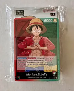 OP01-003 P-001 One Piece Demo Deck 2022 w/ Promo Pack Alpha - Pre Errata Luffy - Image 1