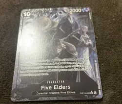 One Piece CCG Five Elders OP13-082SR Alternate Art Foil - Image 1