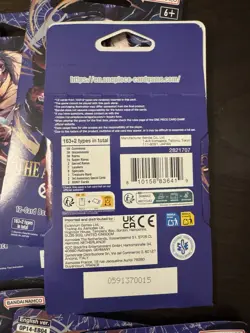 One Piece OP-14-EB04 Sleeved Booster Packs x10 Azure Sea’s Seven SEALED / NEW !! - Image 3