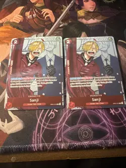 2x sanji alt art op01-013 one piece tcg - Image 1