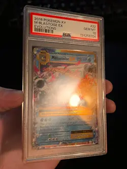 M Blastoise EX 22/108 Evolutions - PSA 10 Pokemon Trading Card Game Graded - Image 2