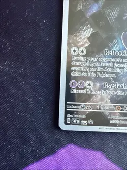 MEWTWO SVP 052 Scarlet Violet 151 Promo Illustration Rare Pokemon Card SEALED - Image 5