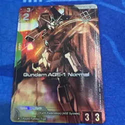 Gundam AGE-1 Normal Winner Foil Gundam Card Game GD02-029 C+ - Image 1