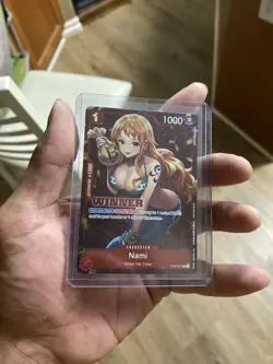 Nami (Tournament Pack Vol. 3) [Winner] ST01-007 One Piece Promotion Cards Foil - Image 2