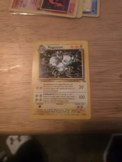 Pokemon TCG Magneton Fossil Card 26/62 Unlimited Rare Non-Holo - Image 1