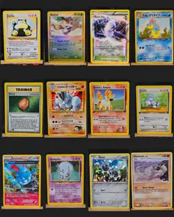 Pokemon Vintage Lot of 12 Cards Promo Cracked Ice Holo Non Holo Full Art NM-LP - Image 1