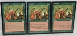 VITALIZE X3 MAGIC THE GATHERING WEATHERLIGHT MTG 1997 Trading Card #609 - Image 1
