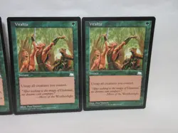VITALIZE X3 MAGIC THE GATHERING WEATHERLIGHT MTG 1997 Trading Card #609 - Image 4