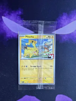 NM Pikachu SVP101 Black Star Promo Play League Pokemon Card TCG SEALED - Image 1